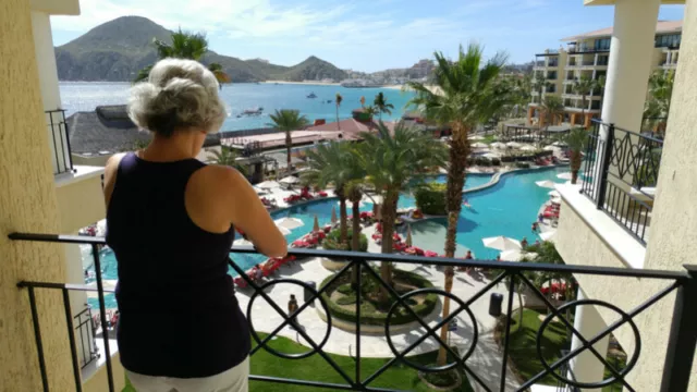 Resort Pools from Balcony