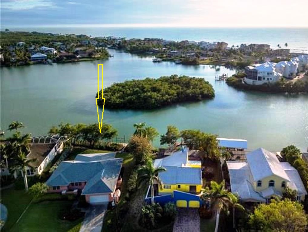 View of Home and proximity to Gulf of Mexico